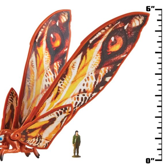 MonsterVerse Godzilla x Kong: The New Empire 15 cm Mothra Action Figure - Picture 2 of 3